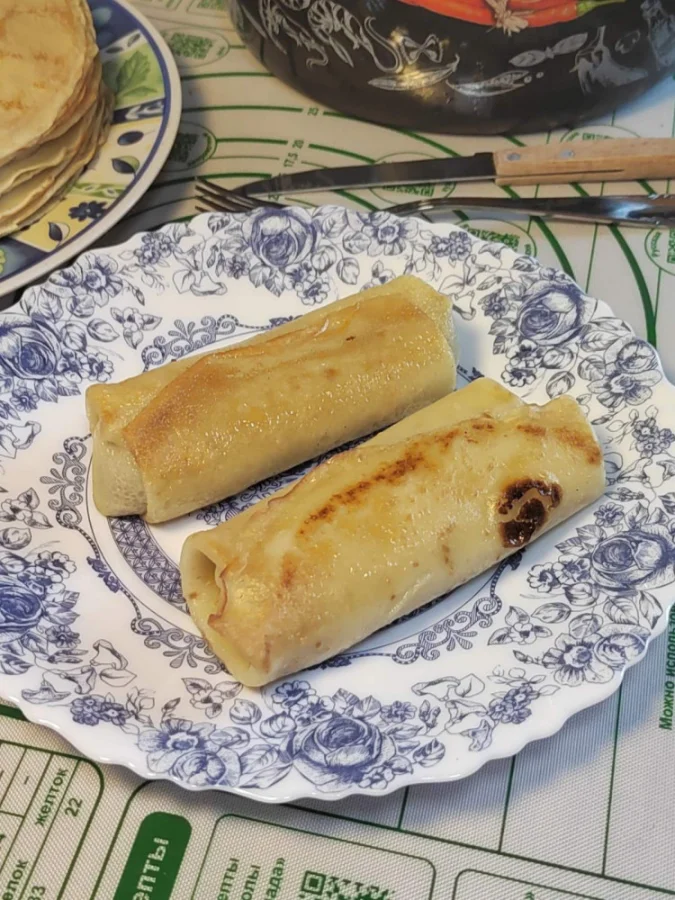 Блинчики с потрошками (печень, лёгкое, сердце), 0.5 кг