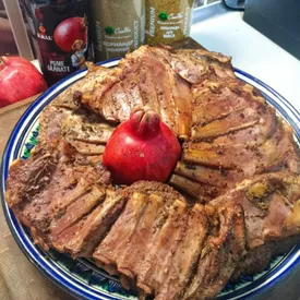 Рёбрышки ягненка варено-копченые "Деликатесные", 200 гр.