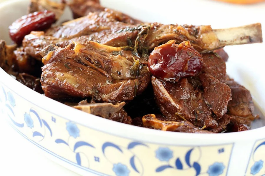 Баранина томленая фирменная "Смачный барашек", 0.5 кг