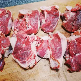 Стейк из седла барашка, 1 кг