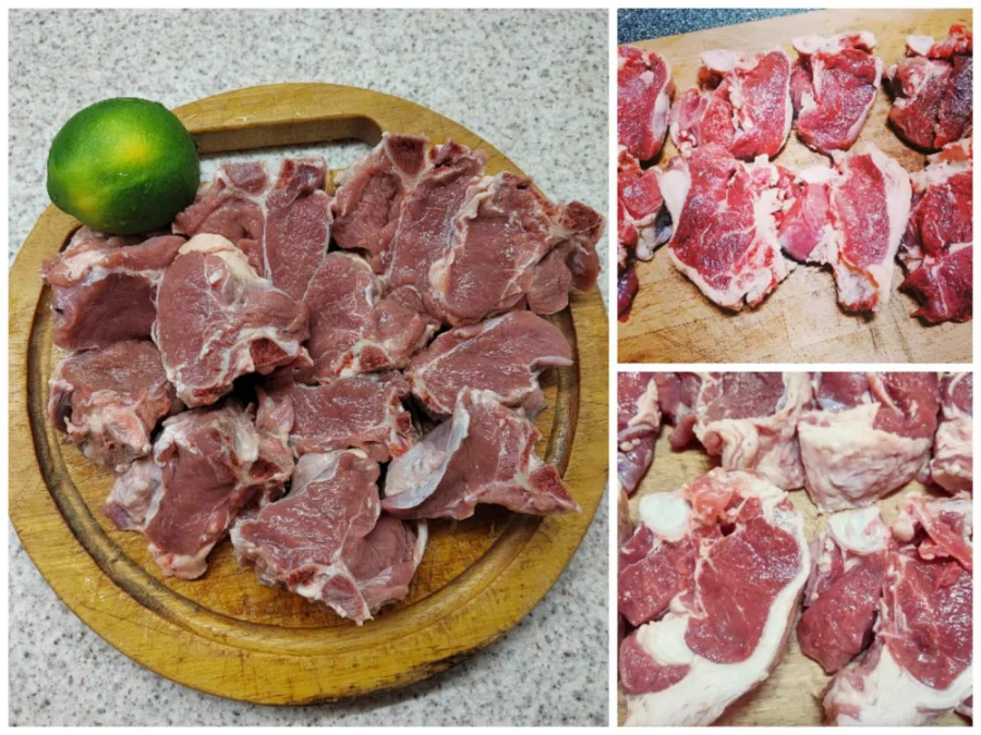 Стейк из седла барашка, 1 кг фото 2