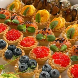 Тарталетки под игристое