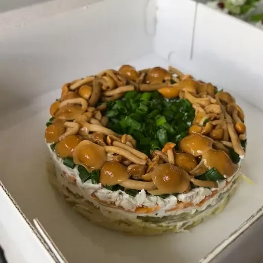 Салат "Грибная поляна"