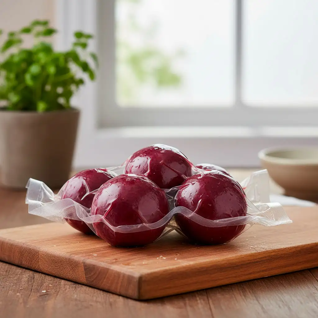 Свекла очищенная, отварная , в/у, 1 кг (опт)