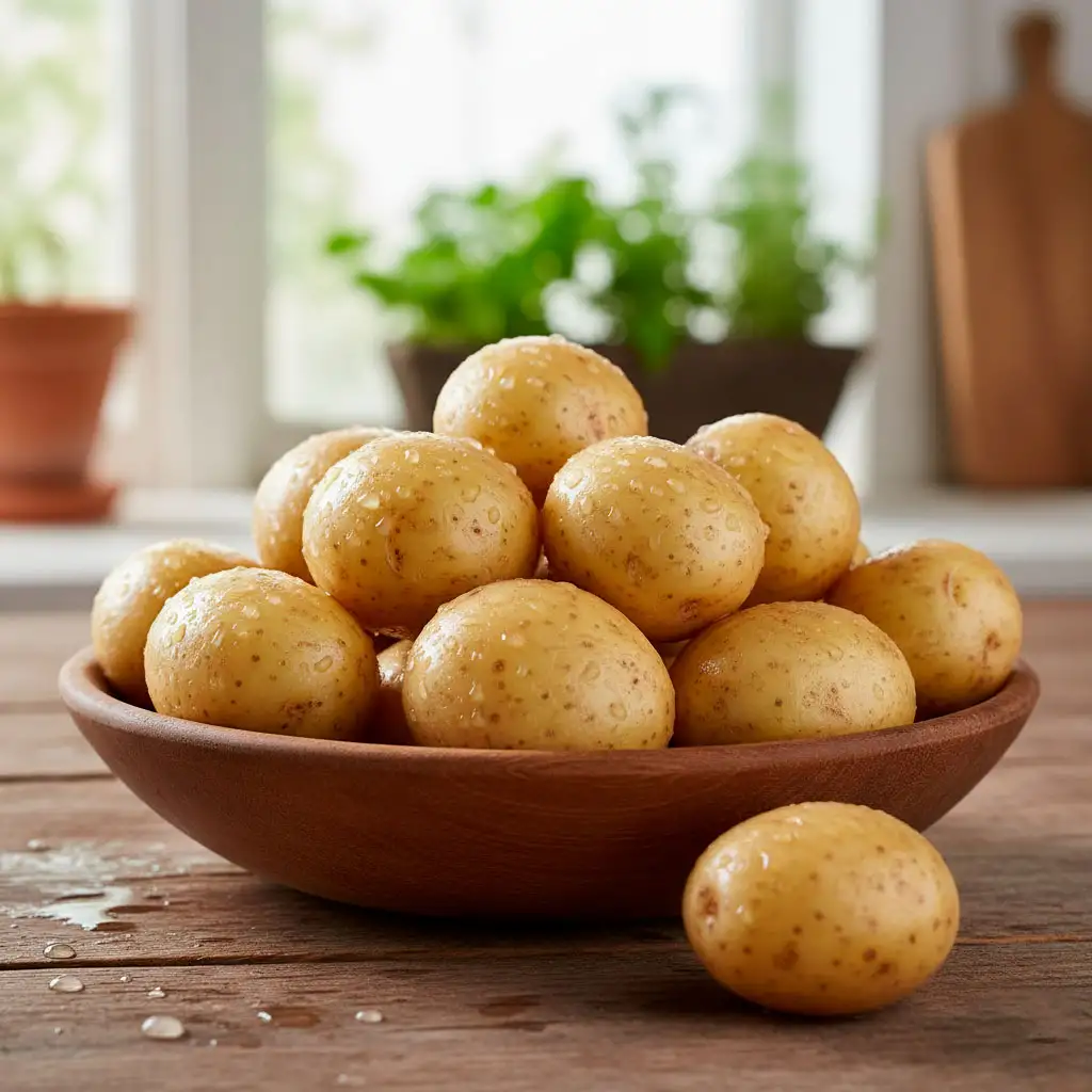 Картофель мелкий, 40/45, мытый, 1 кг (опт)