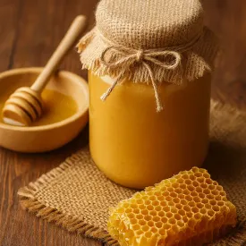 Мед с трутневым молочком, 1л.