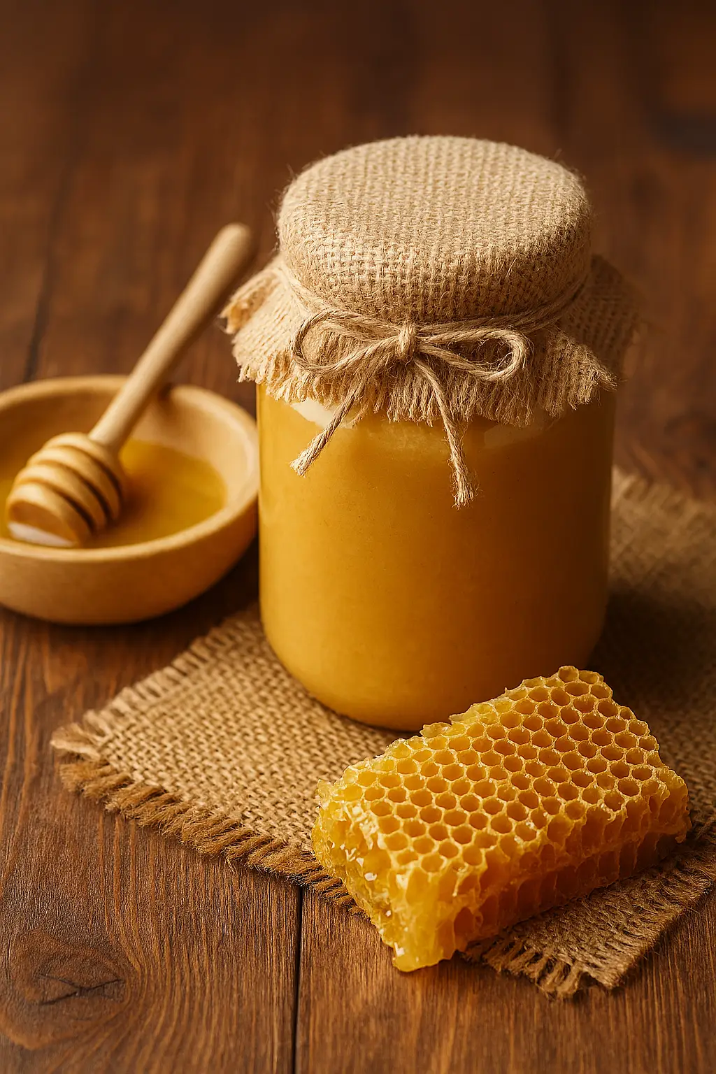 Мед с трутневым молочком, 1л.