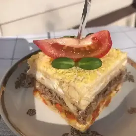 Пирожное с тунцом