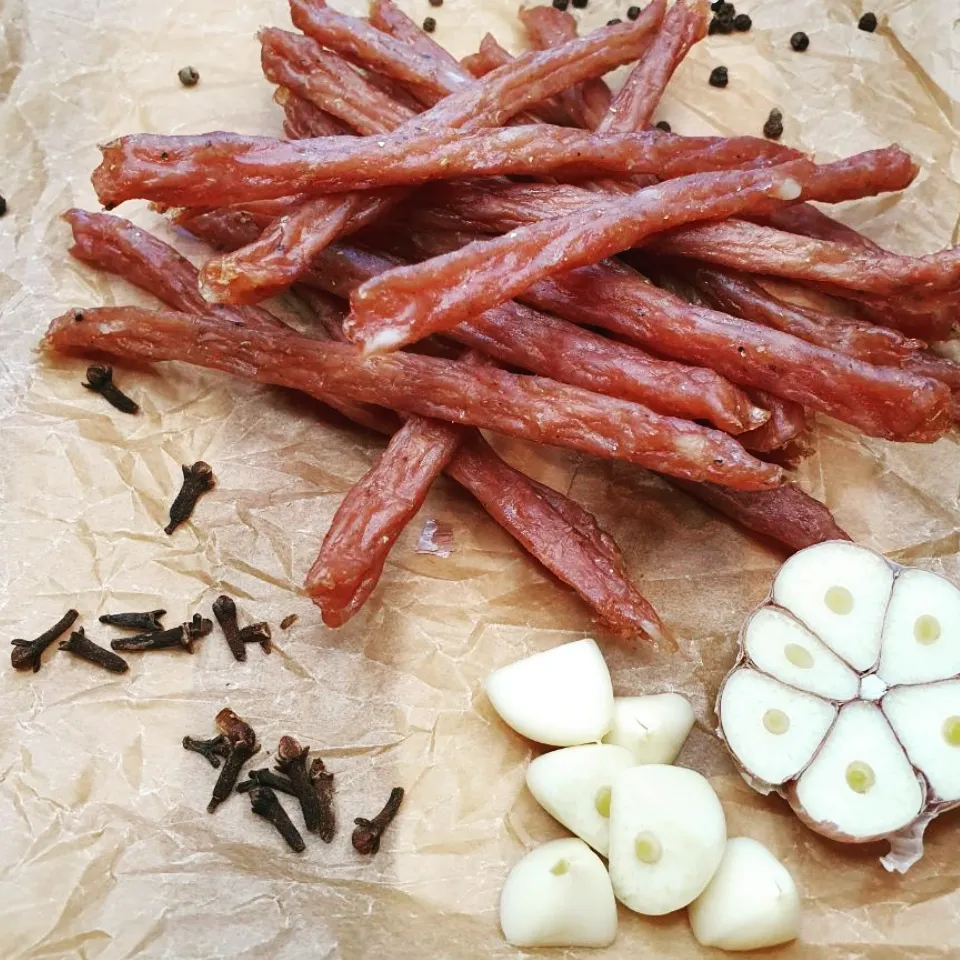 Ароматная мясная соломка фото 3