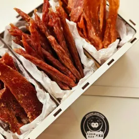 Подарочный мясной бокс 25*15*6см на 3 отдела