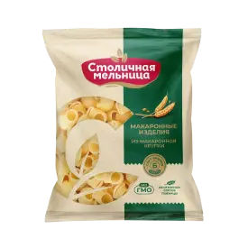 Макаронные изделия «Столичная мельница», улитки