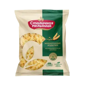 Макаронные изделия «Столичная мельница», спиральки
