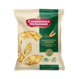 Макаронные изделия «Столичная мельница», ракушки
