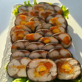 Рулетик из скумбрии