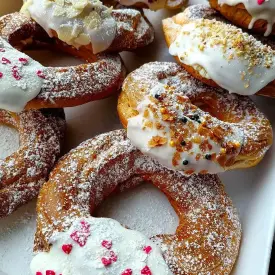 Заварные кольца с кремом