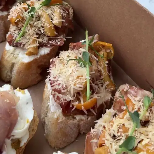 Брускетта со шпротами или опятами фото 2