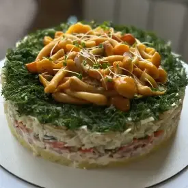 Салат «Лесная поляна»