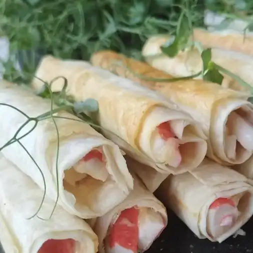 Рулетики из лаваша фото 2