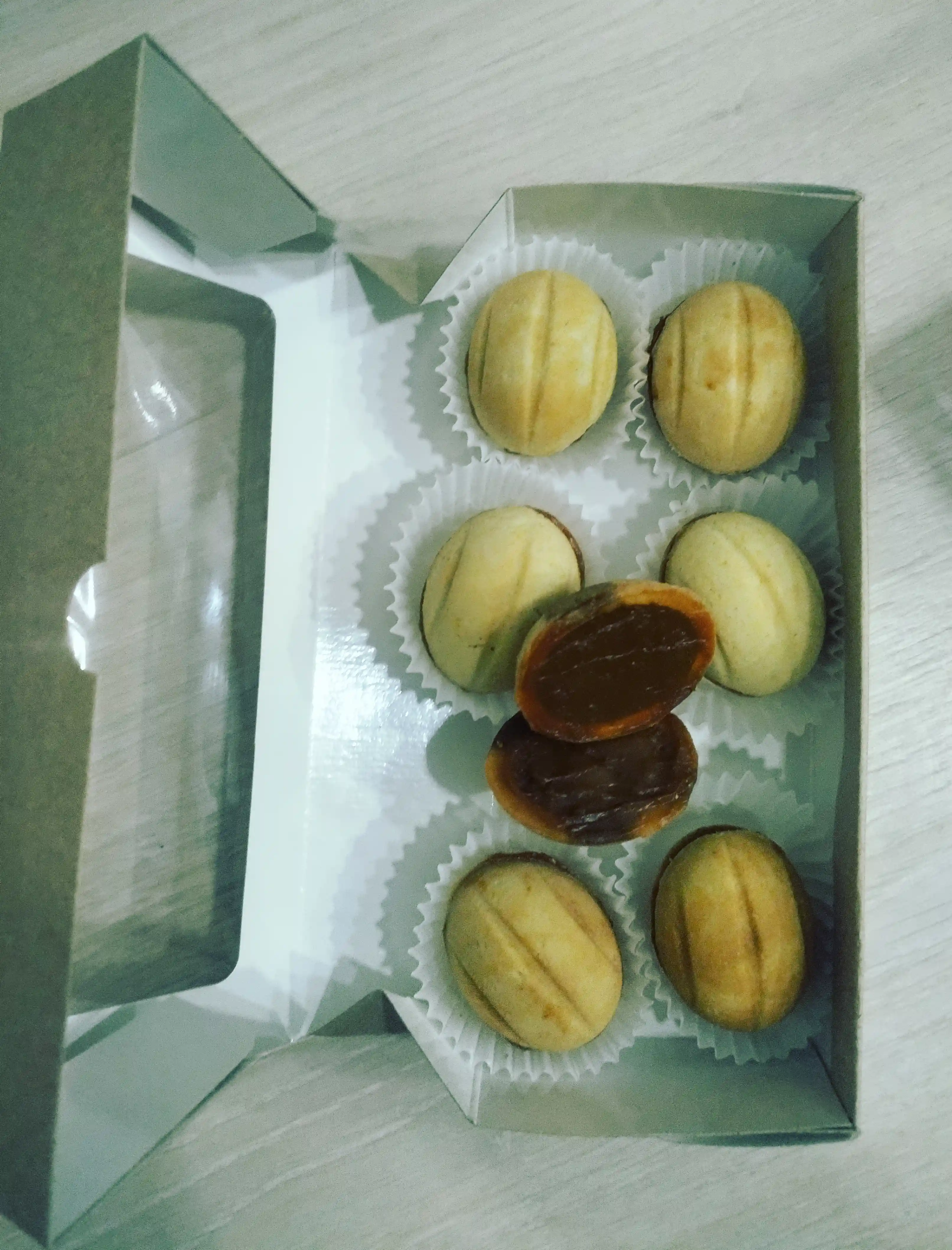 Орешки со сгущенкой домашние фото 3