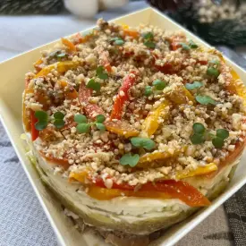 Бенто-салат «С языком»