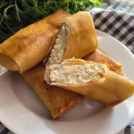 Блинчики с творогом