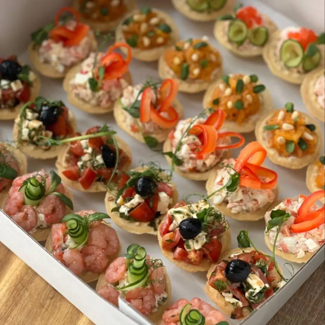 Бокс тарталеток «Вкус в цвете»