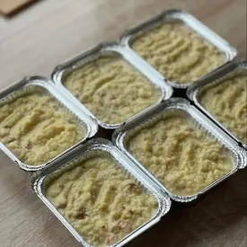 Бабка картофельная с беконом