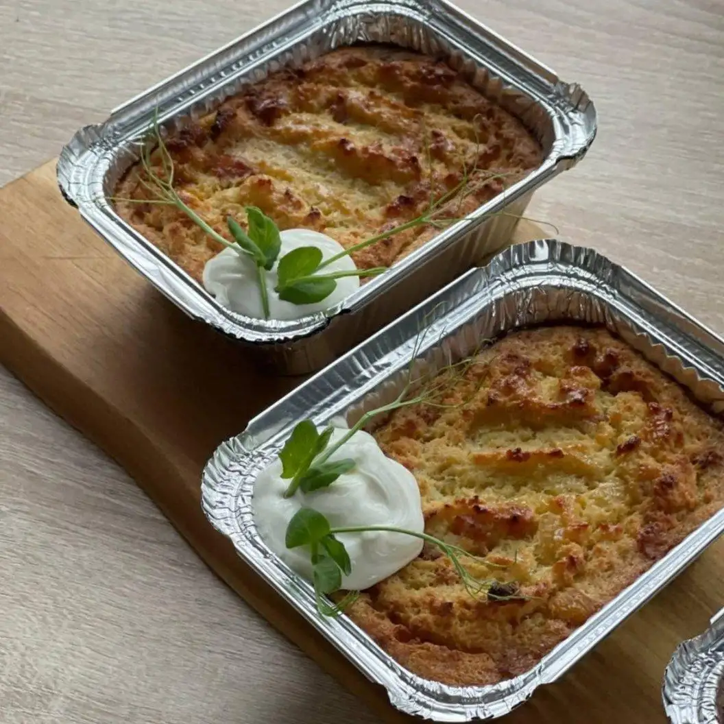 Бабка картофельная с беконом фото 2