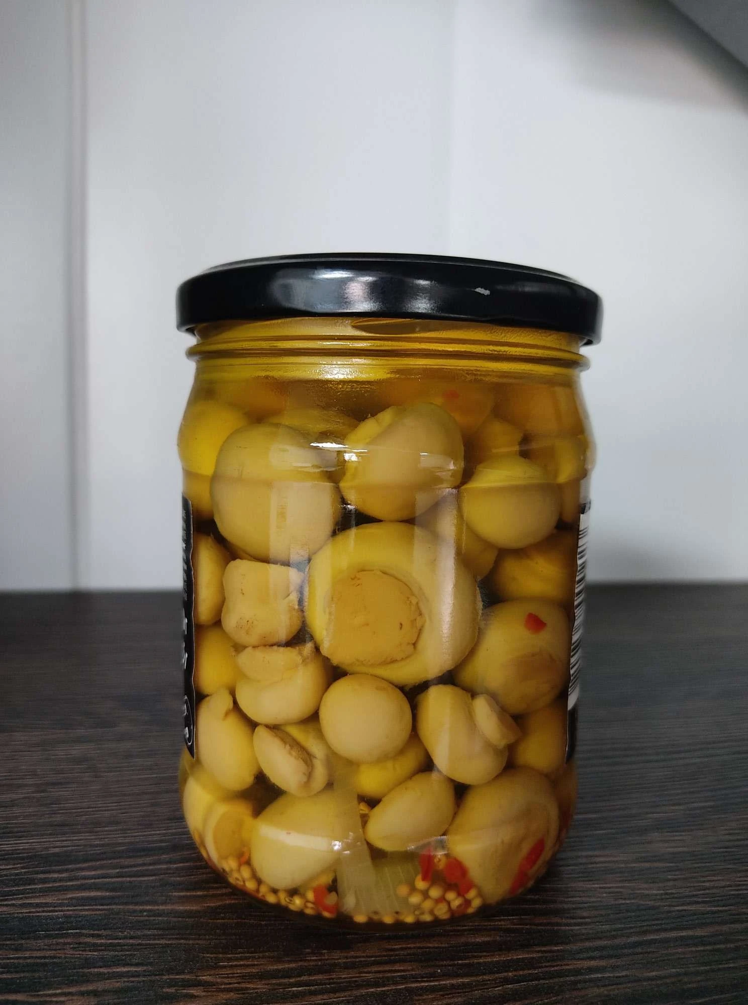 Грибы шампиньоны консервированные "Bon appetit!" с горчицей и паприкой, 470 гр. фото 2