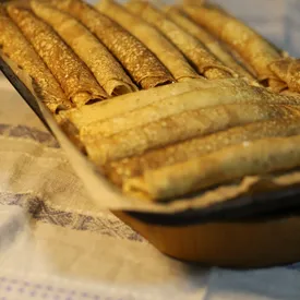 Блинчики с творогом, 6 шт