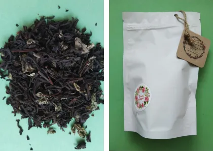 Чайная композиция “Базилик органик”