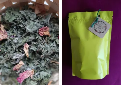 Чайная композиция “Яркая мята”