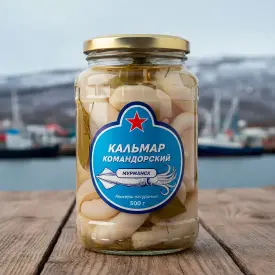 Кальмар командорский, 500 г