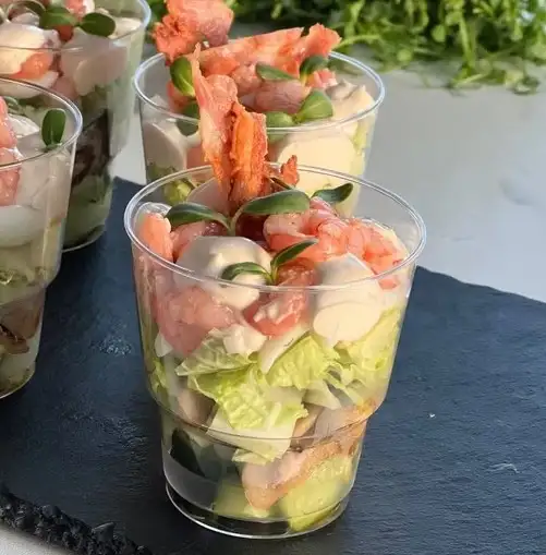 Порционные салаты фото 3