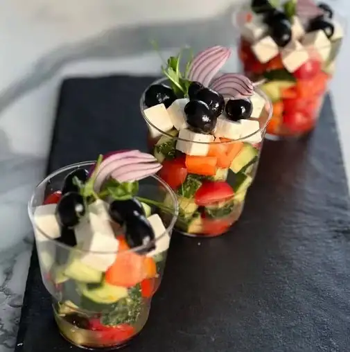 Порционные салаты фото 4