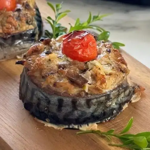 Корзиночки из скумбрии