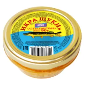 Икра щуки деликатесная «Лунское море», 90 г