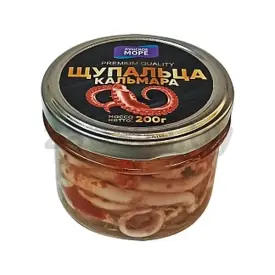 Щупальца кальмара с копчёной паприкой Премиум «Лунское море», 200 г