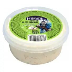 Намазка из икры минтая с чесноком «Сытый Боцман», 180 г
