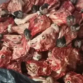 Головы говяжьи