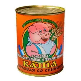 Каша перловая со свининой