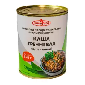 Каша гречневая со свининой