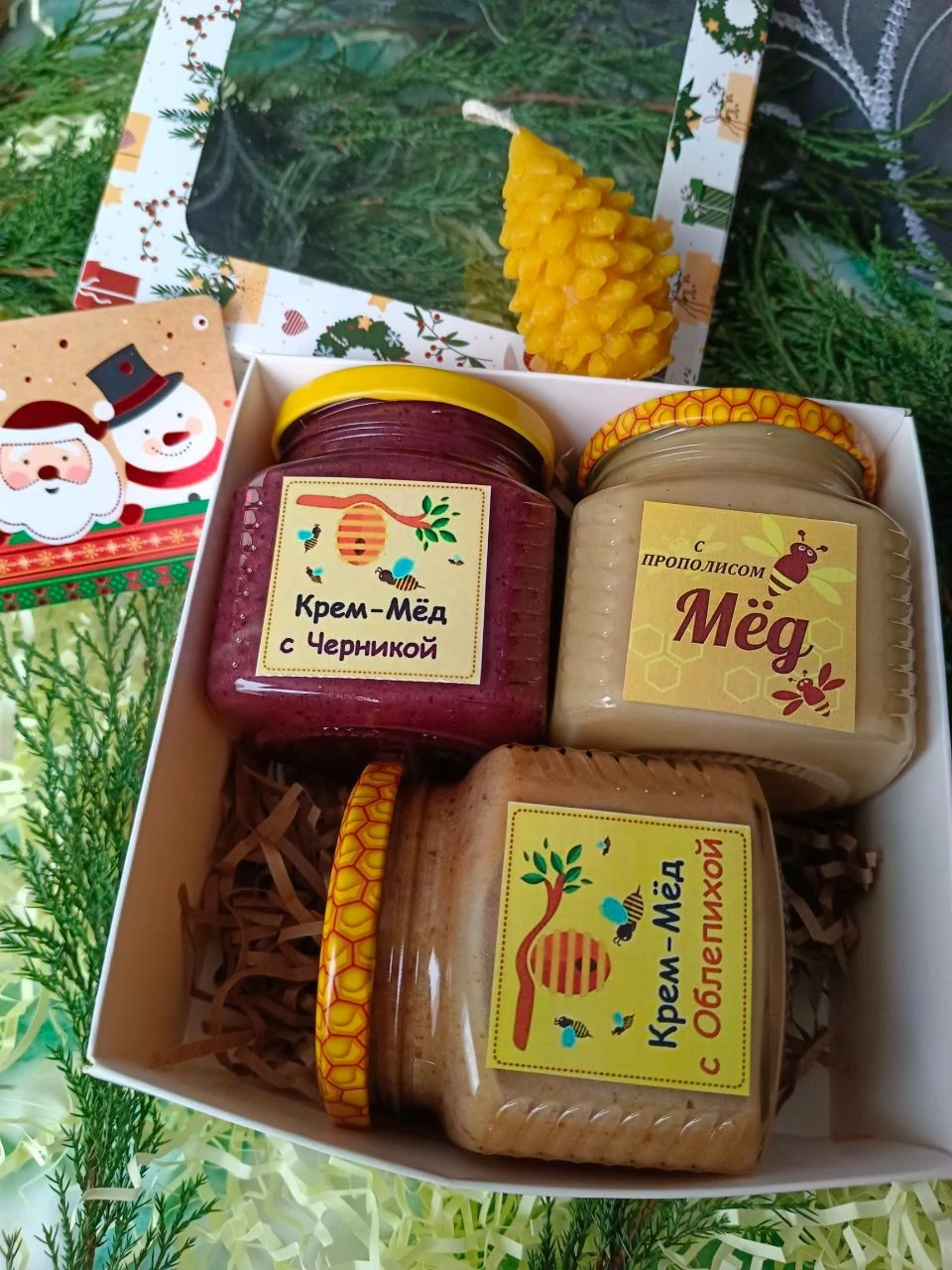 Набор меда из 2-х, 3-х или 4-х баночек по 0.25 л. фото 7