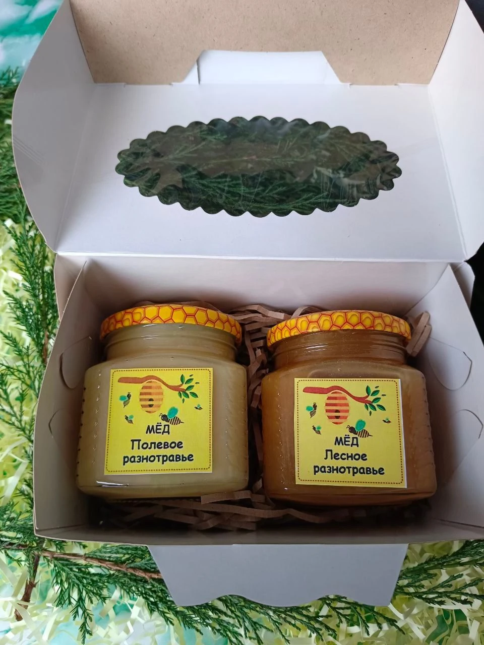 Набор меда из 2-х, 3-х или 4-х баночек по 0.25 л. фото 3