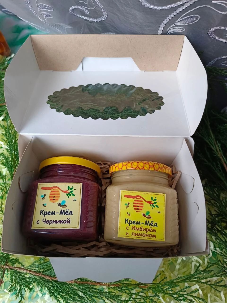 Набор меда из 2-х, 3-х или 4-х баночек по 0.25 л. фото 1