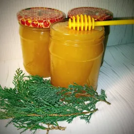 Мед майский садовый, 0.45 л.