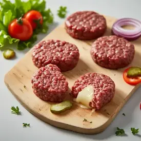 Котлета с сыром Моцарелла "Оригинальная" 1 кг (1/75гр)