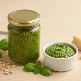 Соус на основе растительных масел Pesto alta Genovese паст. 200гр. Песто