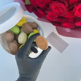 Орешки с варенной сгущенкой