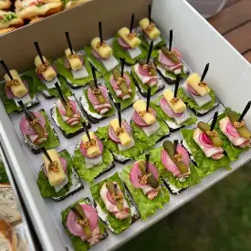 Бокс канапе «Под крепкое»